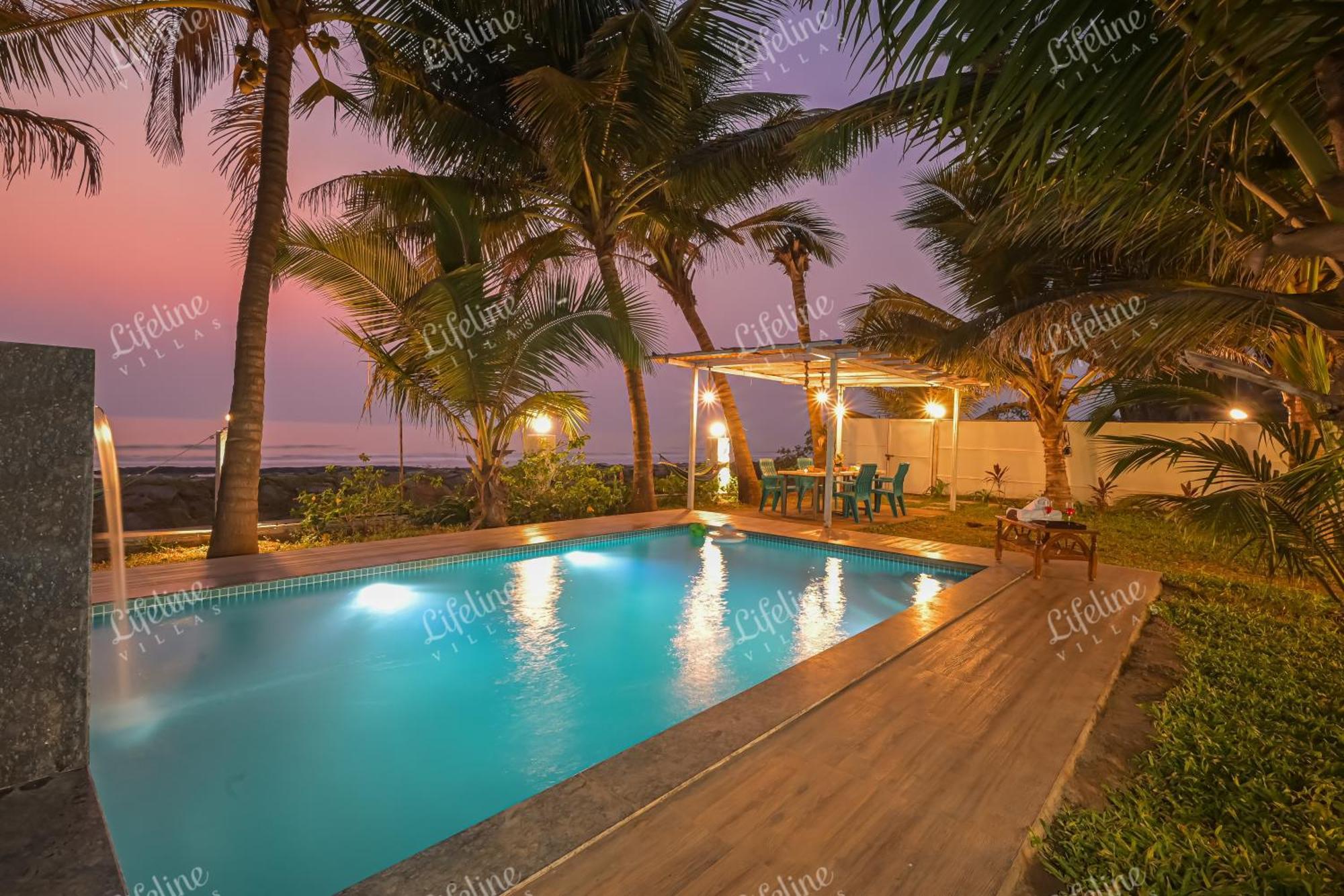 En Ocean Infinity Pool Villa Overlooking Sea ,Beach Touch Алибаг Экстерьер фото